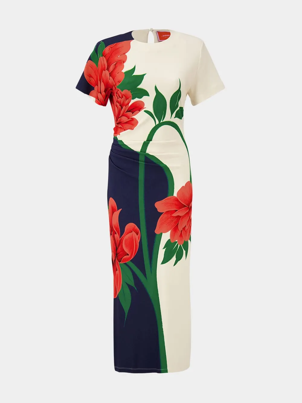 Queen Peony Placée Blue Lela Dress sold by Fashion Clinic product image thumbnail 2
