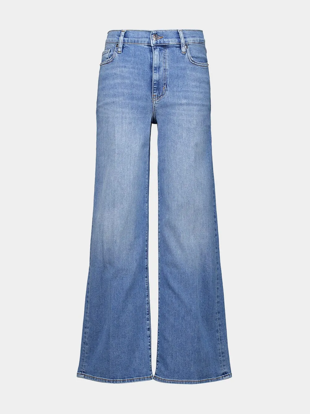 Gossamer Blue Le Slim Palazzo Jeans sold by Fashion Clinic