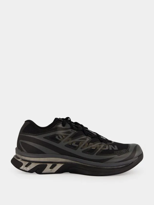 Black and Asphalt Salomon XT Sneakers made by Maison Margiela