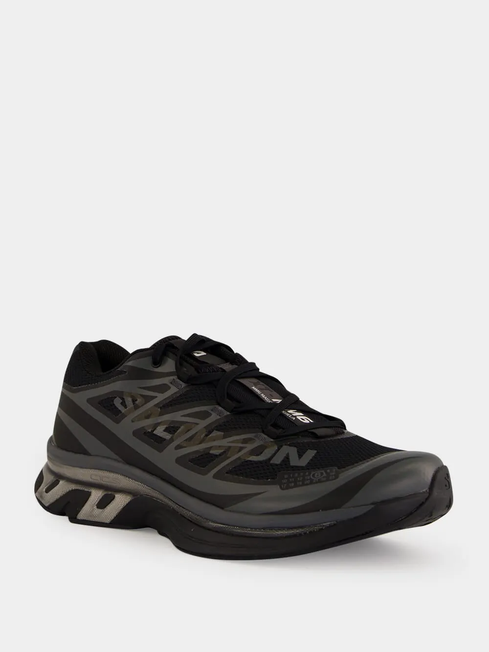 Black and Asphalt Salomon XT Sneakers sold by Fashion Clinic product image thumbnail 2