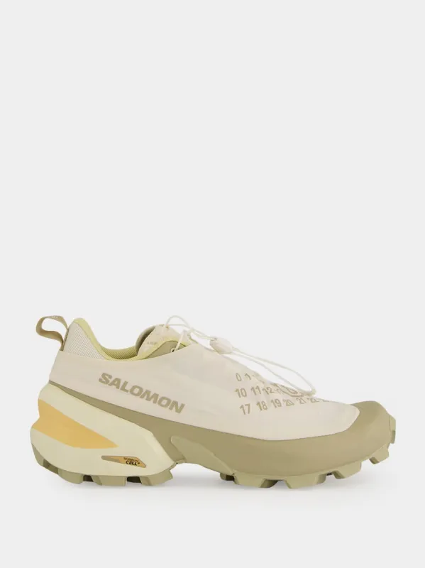 Vanilla and Ice Salomon Lace-Up Sneakers made by Maison Margiela