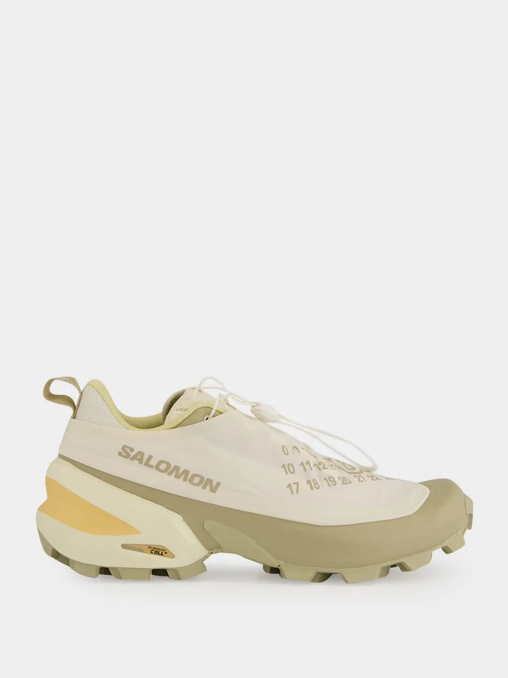 Vanilla and Ice Salomon Lace-Up Sneakers sold by Fashion Clinic