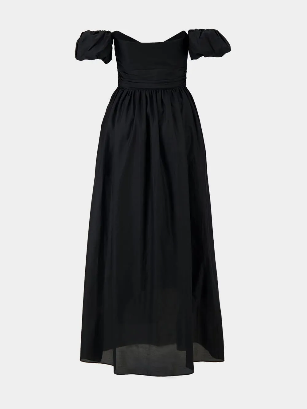 Black Off Shoulder Midi Dress sold by Fashion Clinic product image thumbnail 4