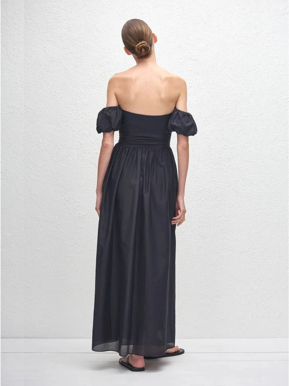 Black Off Shoulder Midi Dress sold by Fashion Clinic product image thumbnail 3