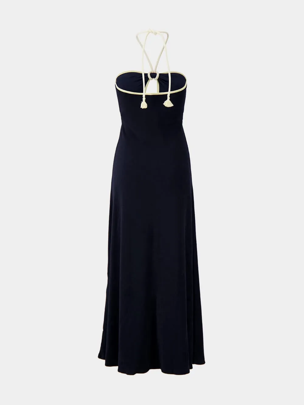 Navy and Ecru Gleymoon Ankle Dress sold by Fashion Clinic product image thumbnail 2