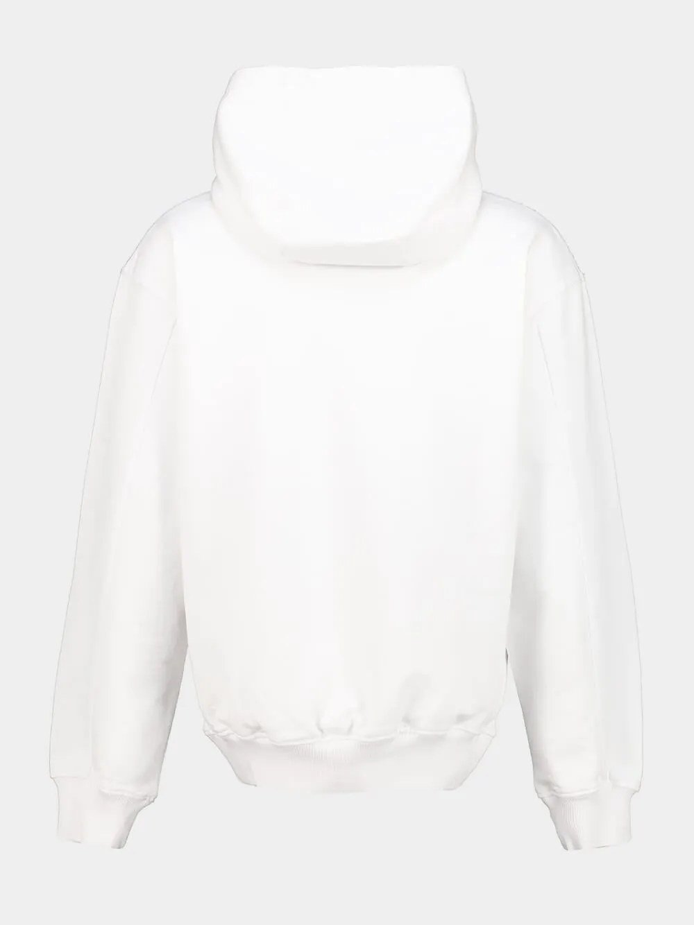 White Tennis Club Triangle Hooded Sweatshirt sold by Fashion Clinic product image thumbnail 4