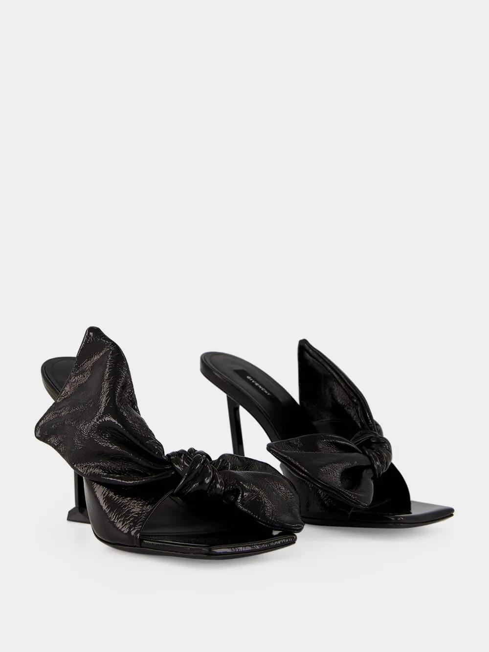Boudoir Black Naplak High-Heel Sandals sold by Fashion Clinic product image thumbnail 3