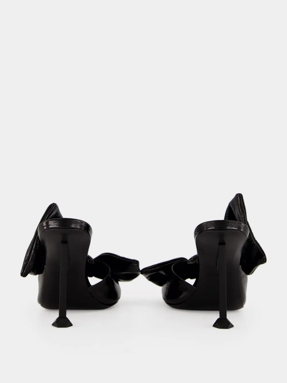 Boudoir Black Naplak High-Heel Sandals sold by Fashion Clinic product image thumbnail 5