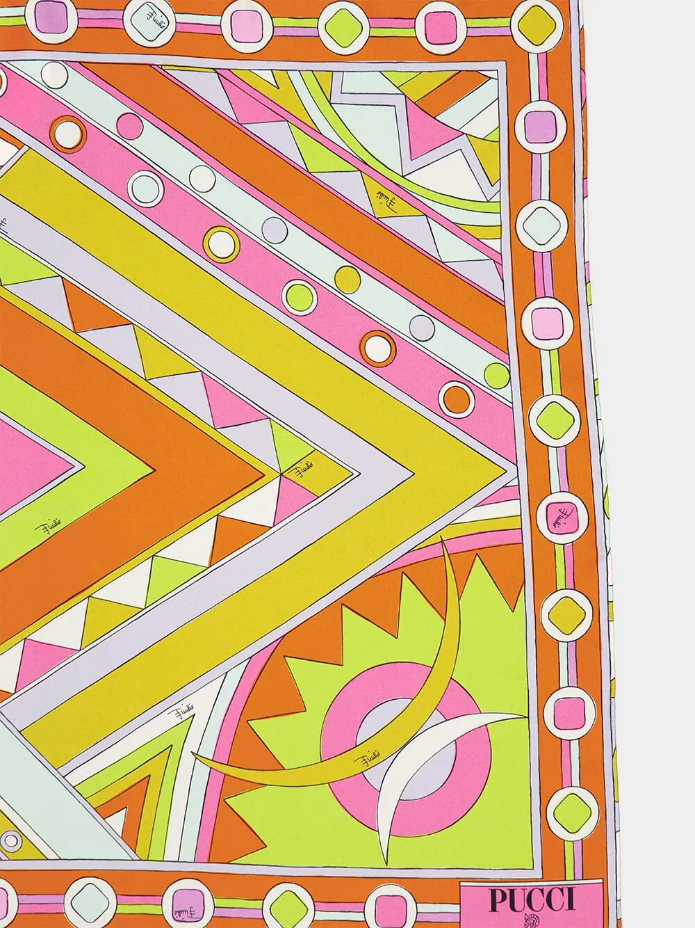 Vivara Print Small Silk Carré sold by Fashion Clinic product image thumbnail 4