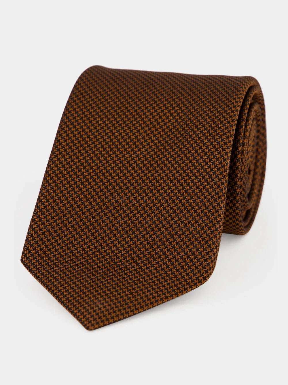 Cinnamon Mulberry Silk Tie sold by Fashion Clinic