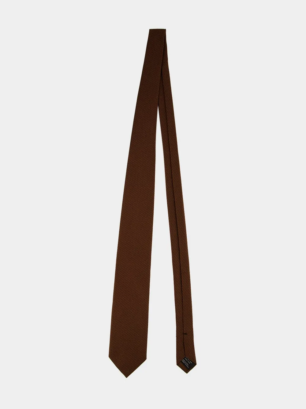 Cinnamon Mulberry Silk Tie sold by Fashion Clinic product image thumbnail 3