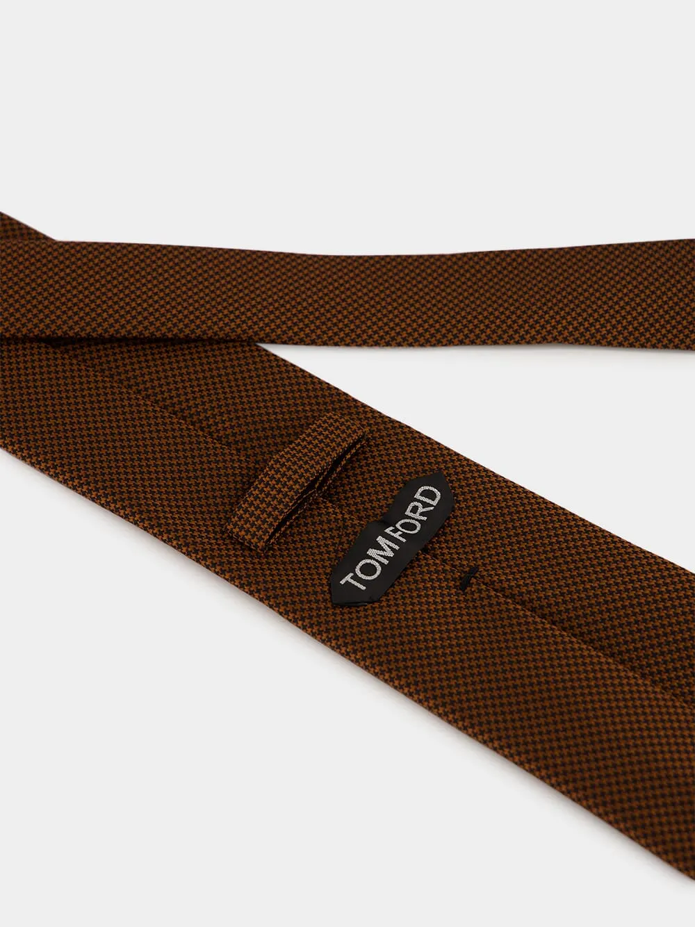 Cinnamon Mulberry Silk Tie sold by Fashion Clinic product image thumbnail 4