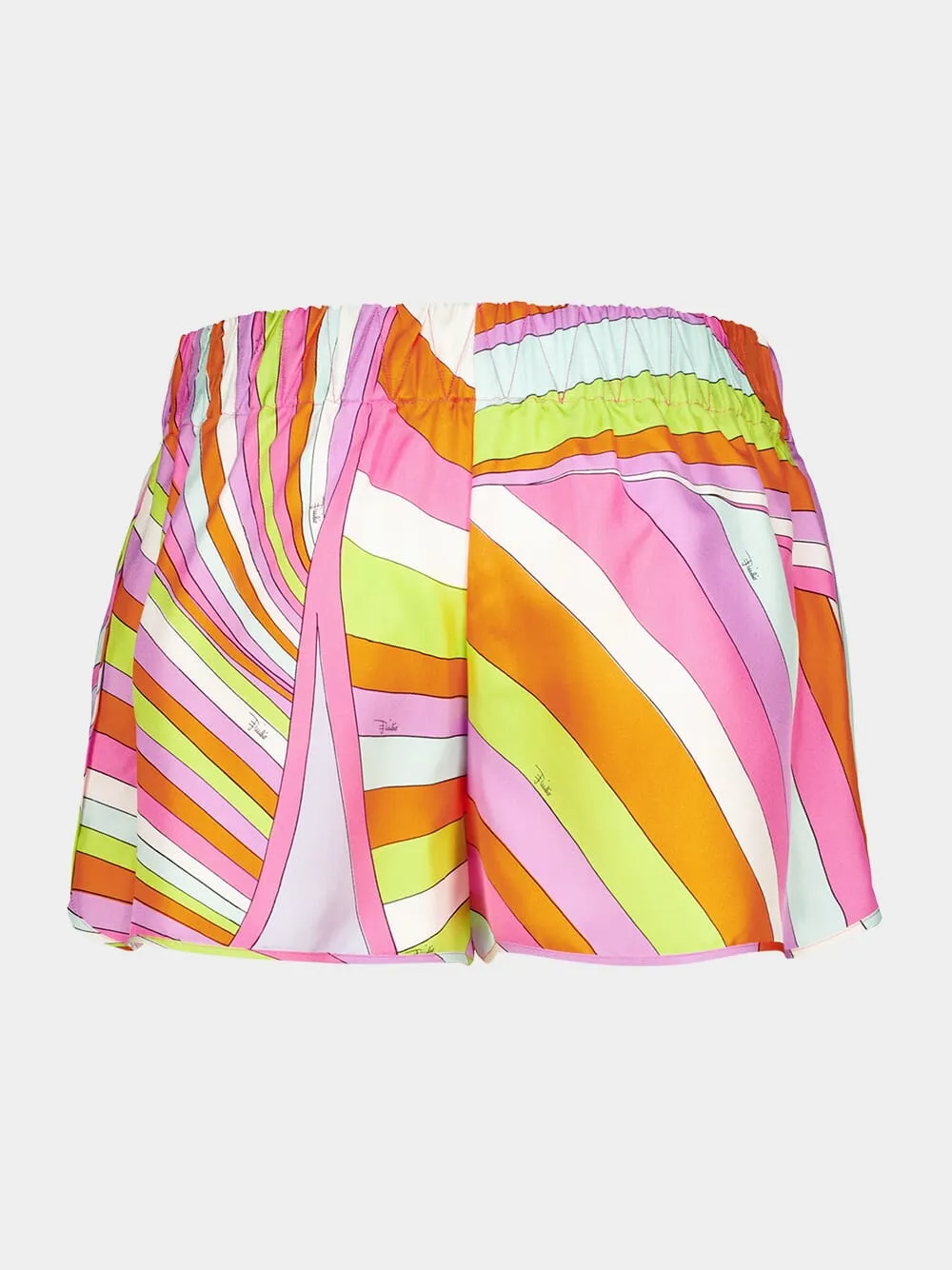 Iride Print Silk Shorts sold by Fashion Clinic product image thumbnail 2