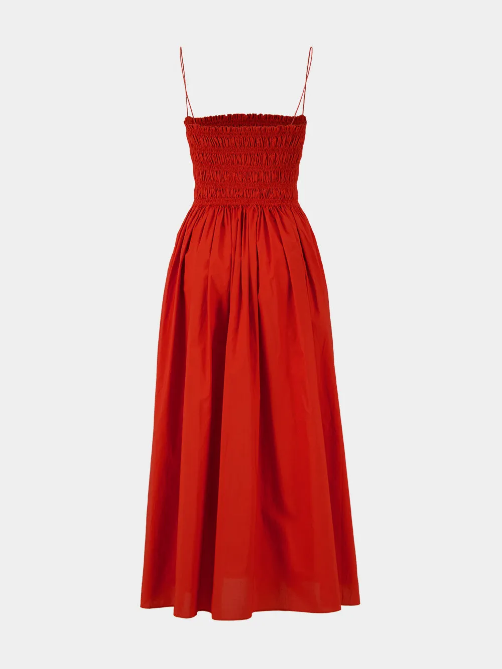 Tomato Shirred Bodice Midi Dress sold by Fashion Clinic product image thumbnail 3