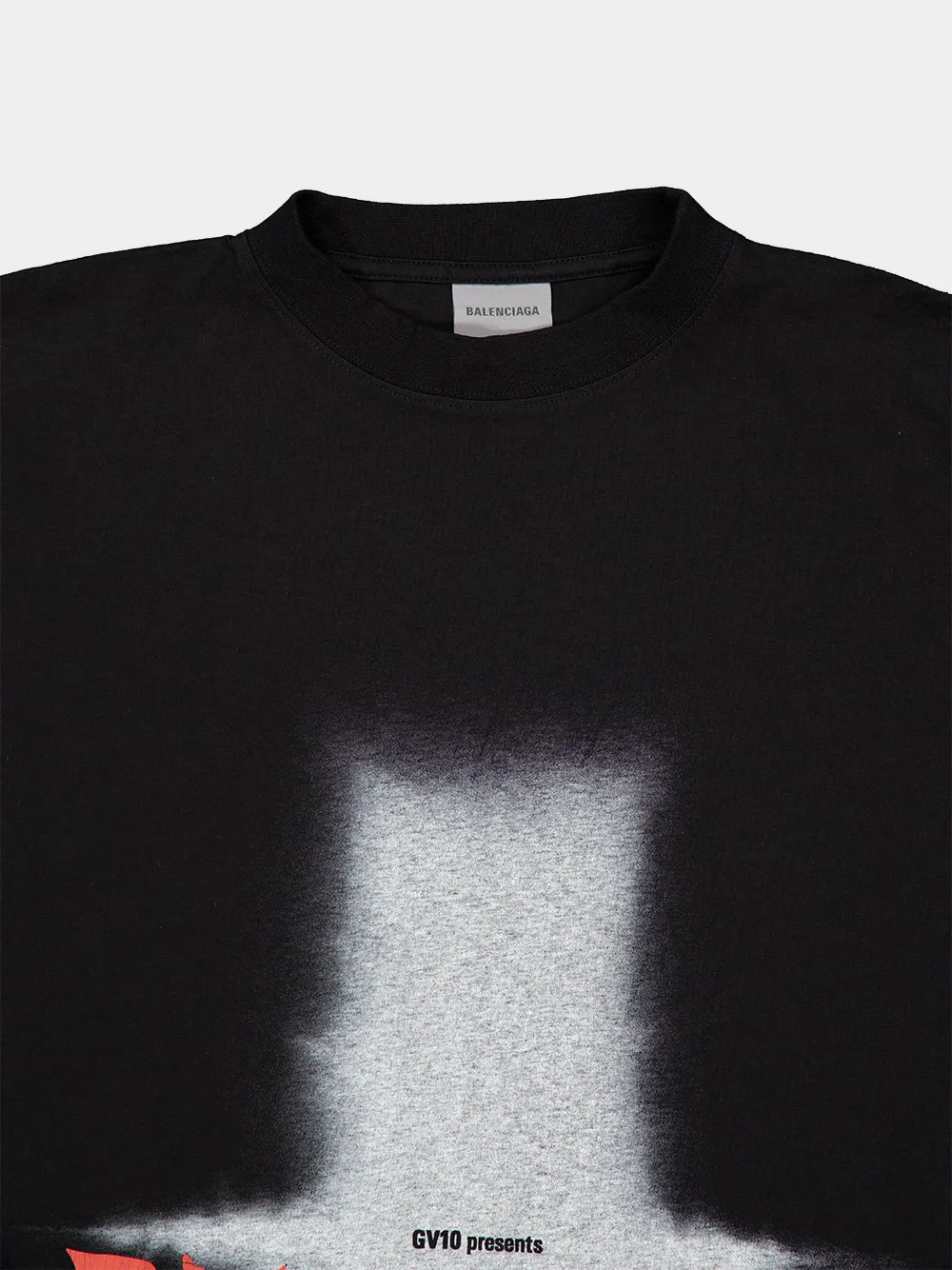 Black Door Oversized T-Shirt sold by Fashion Clinic product image thumbnail 3