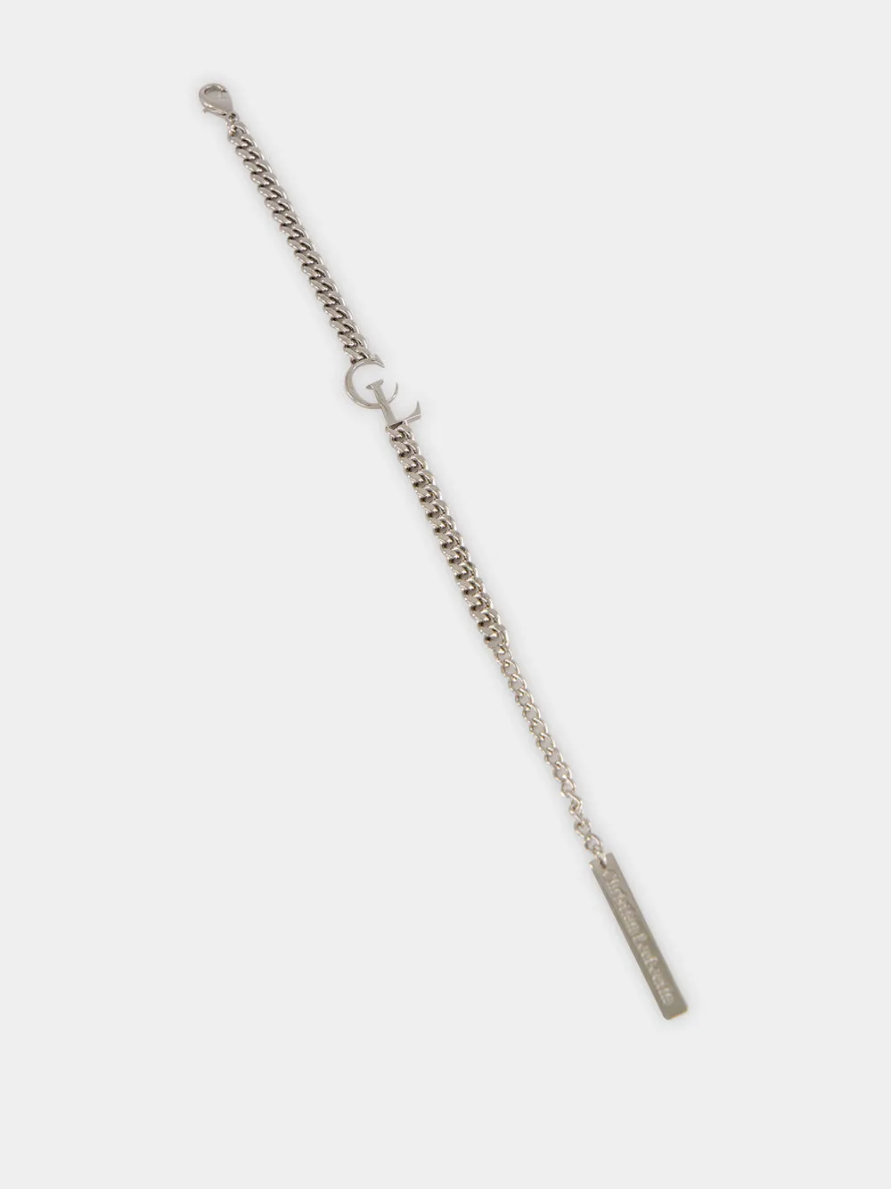 Silver CL Metal Bracelet sold by Fashion Clinic product image thumbnail 4