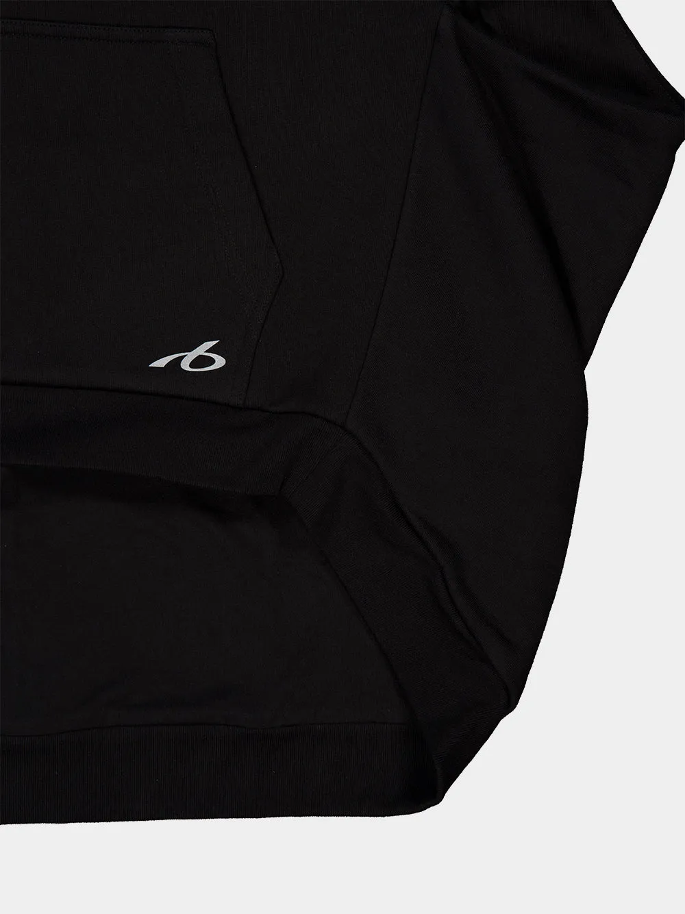 Black Sleeveless Hooded Sweatshirt sold by Fashion Clinic product image thumbnail 5