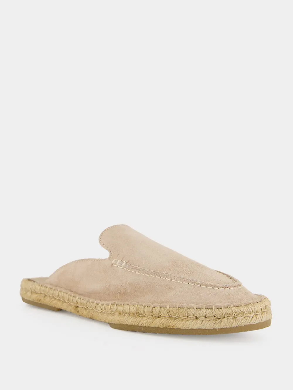 Beige Beachside Suede Espadrille Mules sold by Fashion Clinic product image thumbnail 2