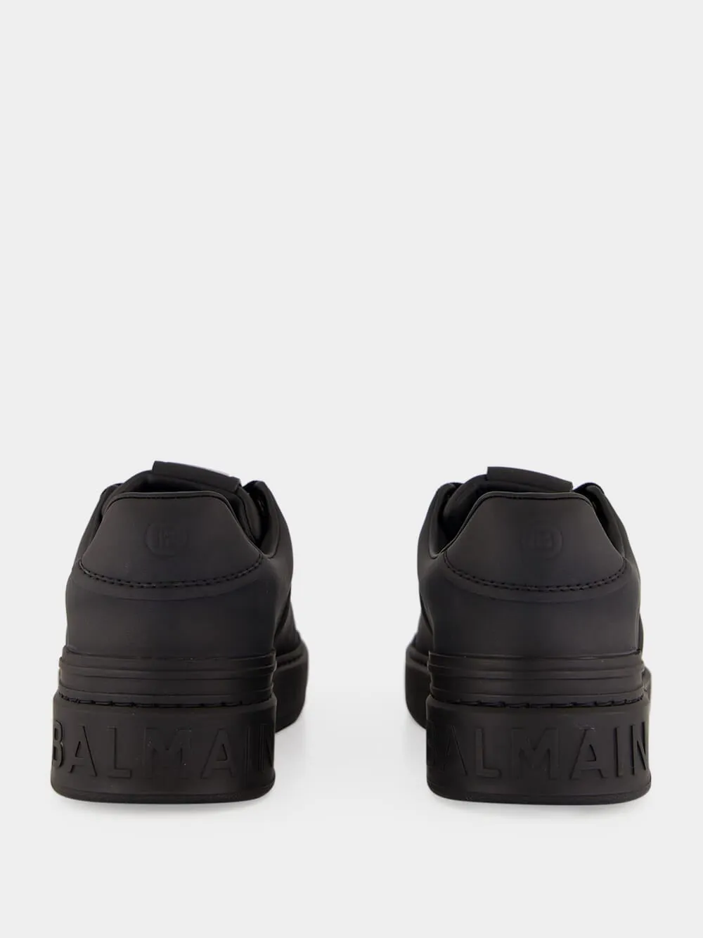 Black B-Court Calfskin Sneakers sold by Fashion Clinic product image thumbnail 5