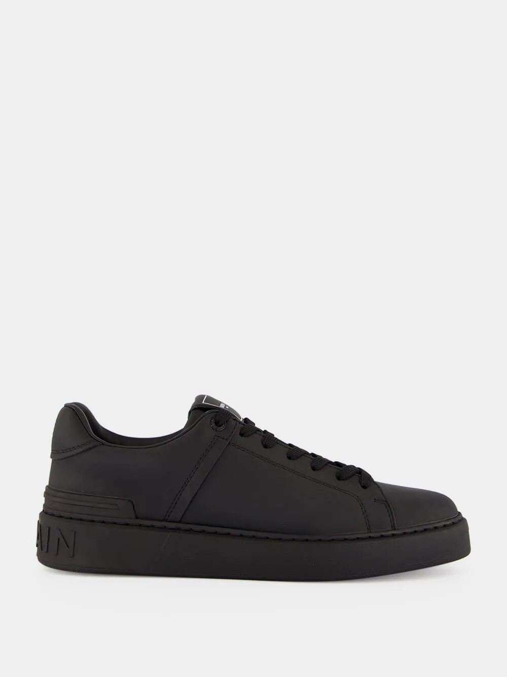 Black B-Court Calfskin Sneakers sold by Fashion Clinic