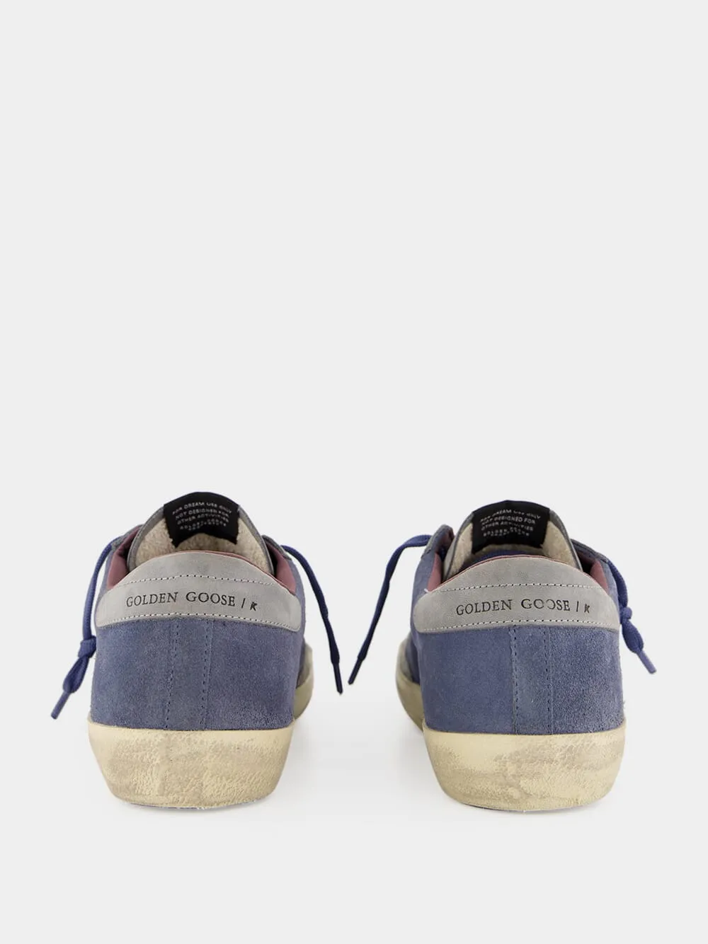 Blue and Silver Super-Star Sneakers sold by Fashion Clinic product image thumbnail 5