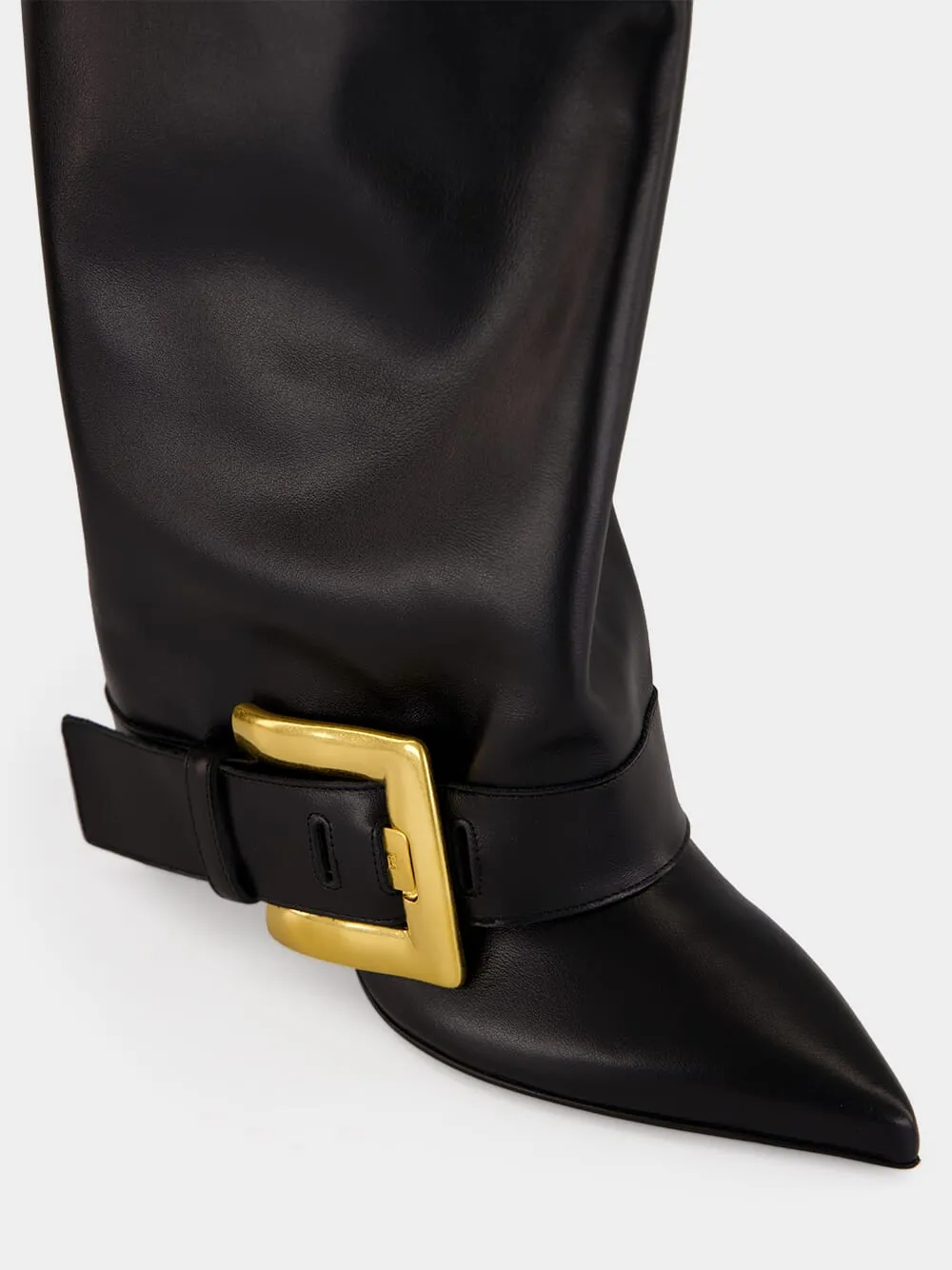 Black Anthem Calfskin Boots sold by Fashion Clinic product image thumbnail 3