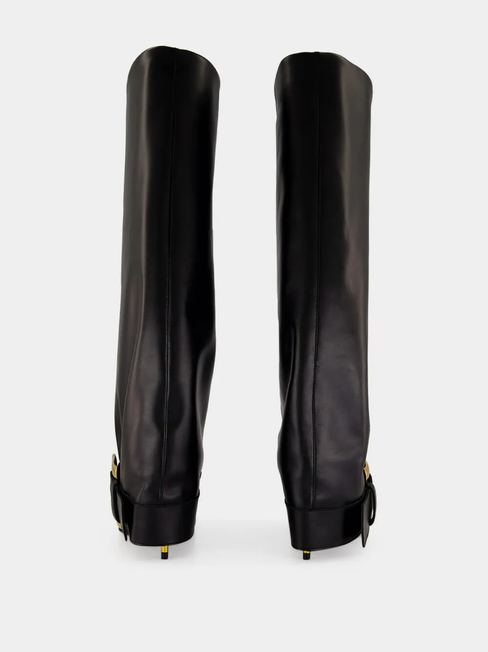 Black Anthem Calfskin Boots sold by Fashion Clinic product image thumbnail 2