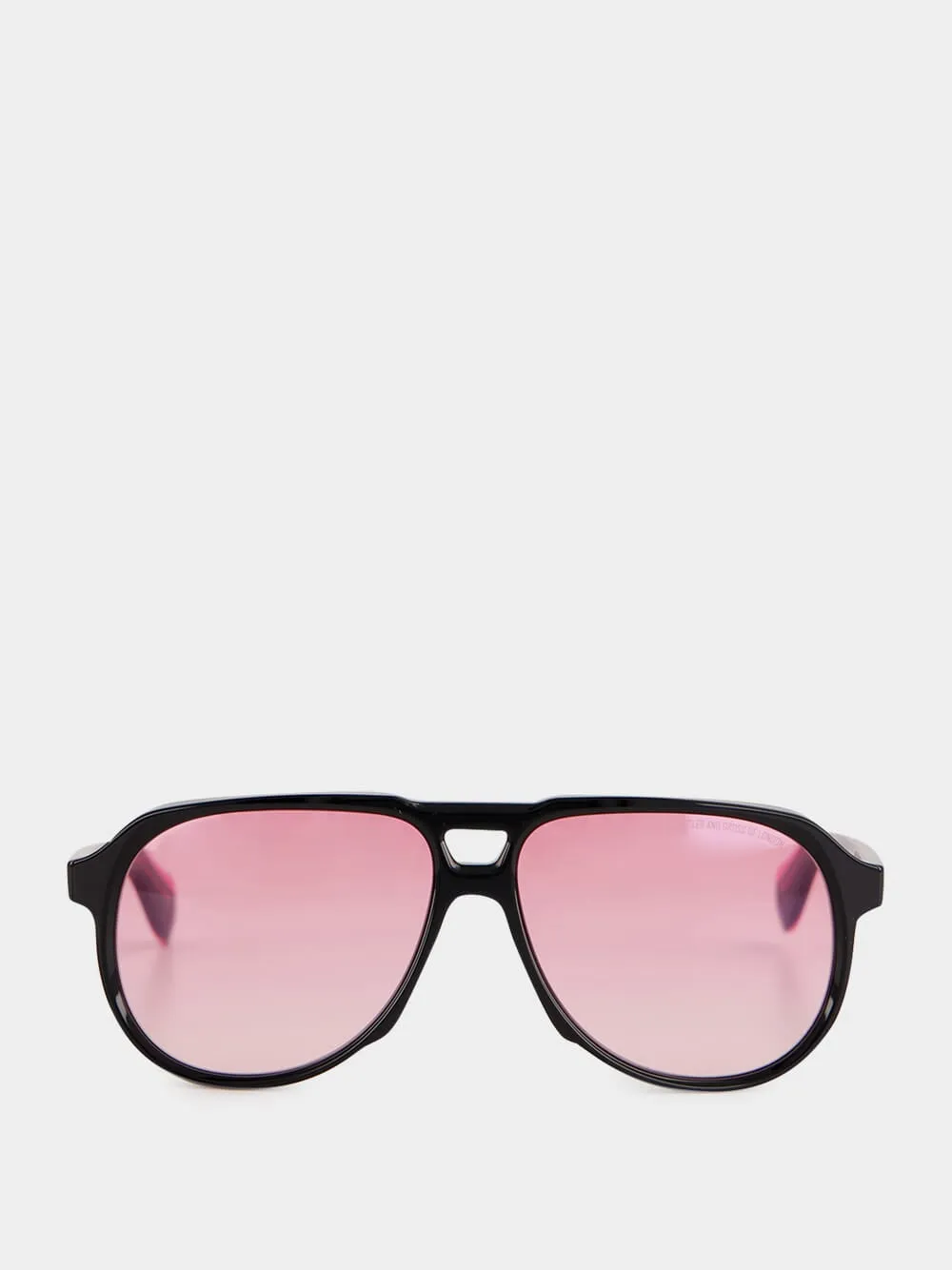 Black and Pink 9782 Aviator Sunglasses sold by Fashion Clinic