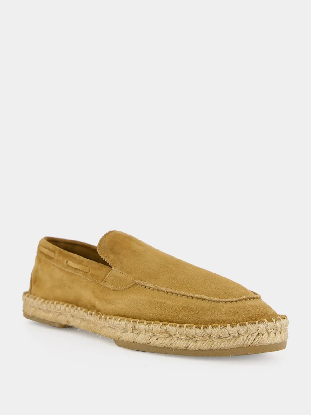 Beige Beachside Suede Espadrille Loafers sold by Fashion Clinic product image thumbnail 2