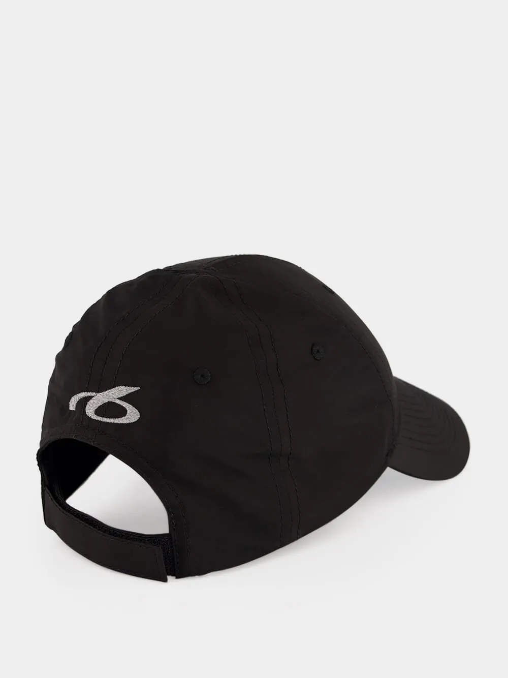 Black Techwear Logo Cap sold by Fashion Clinic product image thumbnail 2