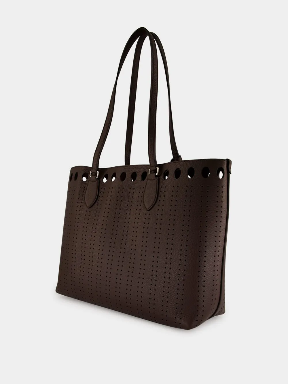 Brown Dottie Medium Shopping Bag sold by Fashion Clinic product image thumbnail 5