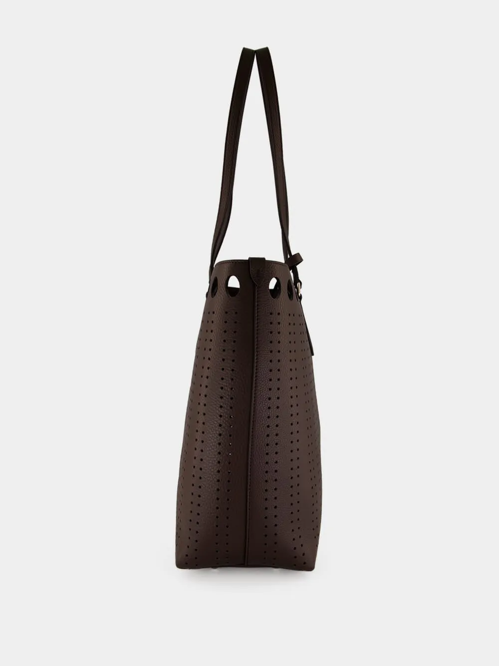 Brown Dottie Medium Shopping Bag sold by Fashion Clinic product image thumbnail 4