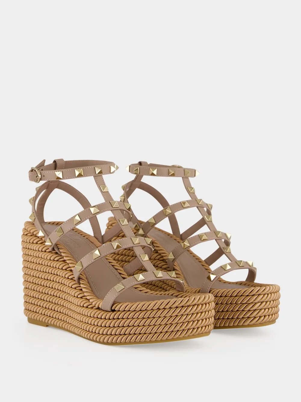 Poudre Rockstud Wedge Espadrilles sold by Fashion Clinic product image thumbnail 3