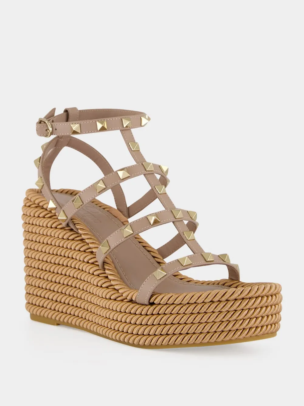 Poudre Rockstud Wedge Espadrilles sold by Fashion Clinic product image thumbnail 2