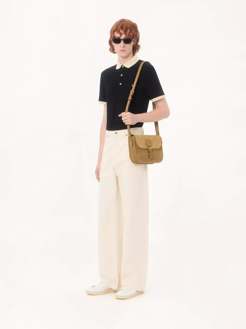 Black and Butter Cotton Piqué Polo Shirt sold by Fashion Clinic