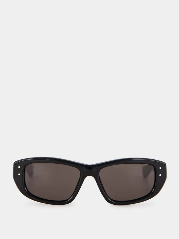 Black Acetate Sunglasses made by Balenciaga
