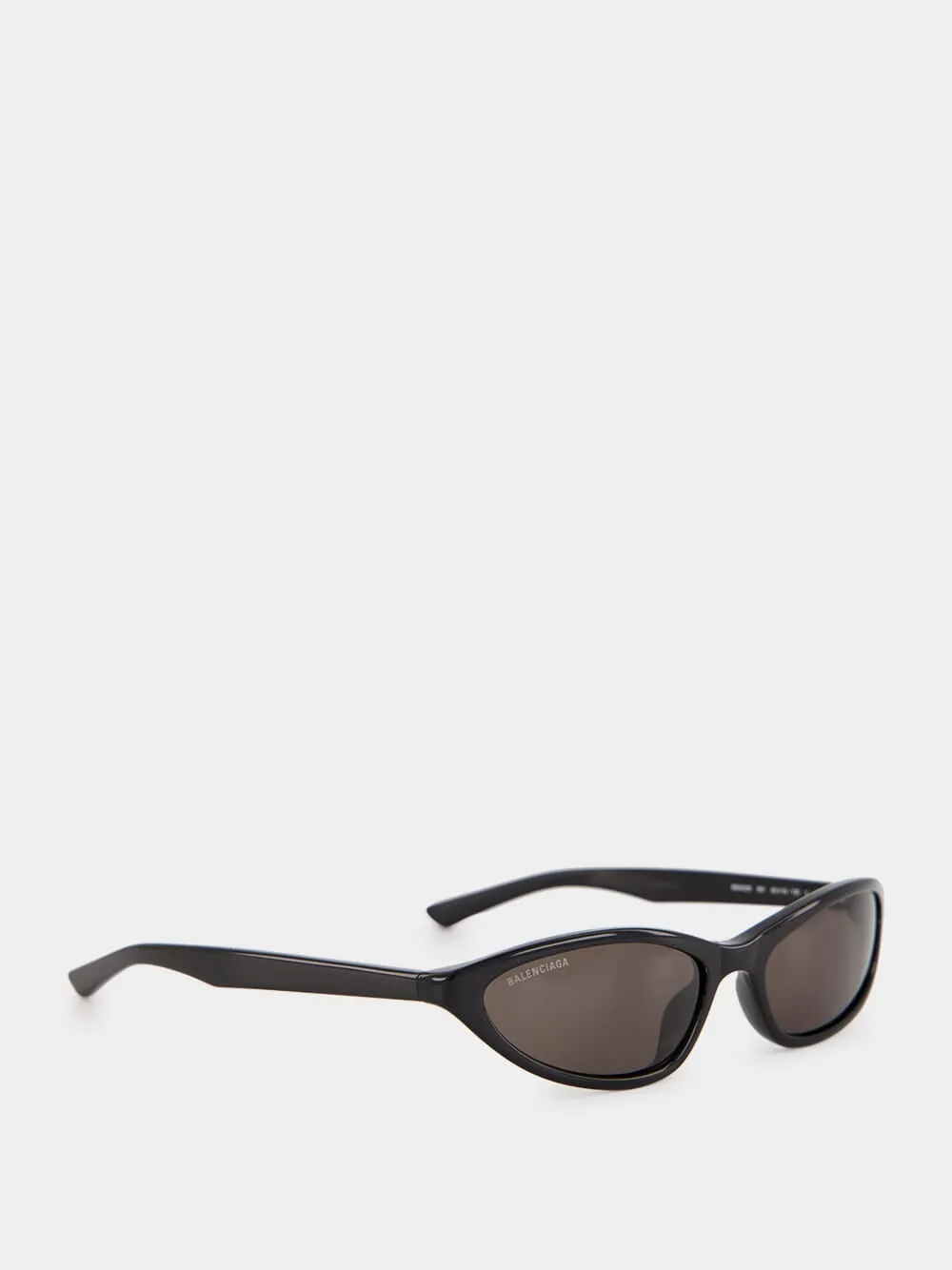 Black Neo Oval 2.0 Sunglasses sold by Fashion Clinic product image thumbnail 2