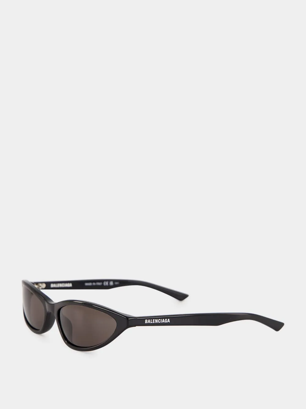 Black Neo Oval 2.0 Sunglasses sold by Fashion Clinic product image thumbnail 3