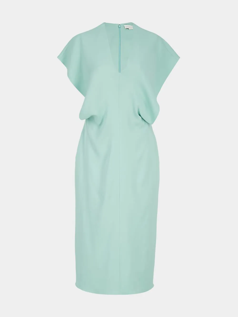 Mint V-Neck Midi Dress sold by Fashion Clinic product image thumbnail 2