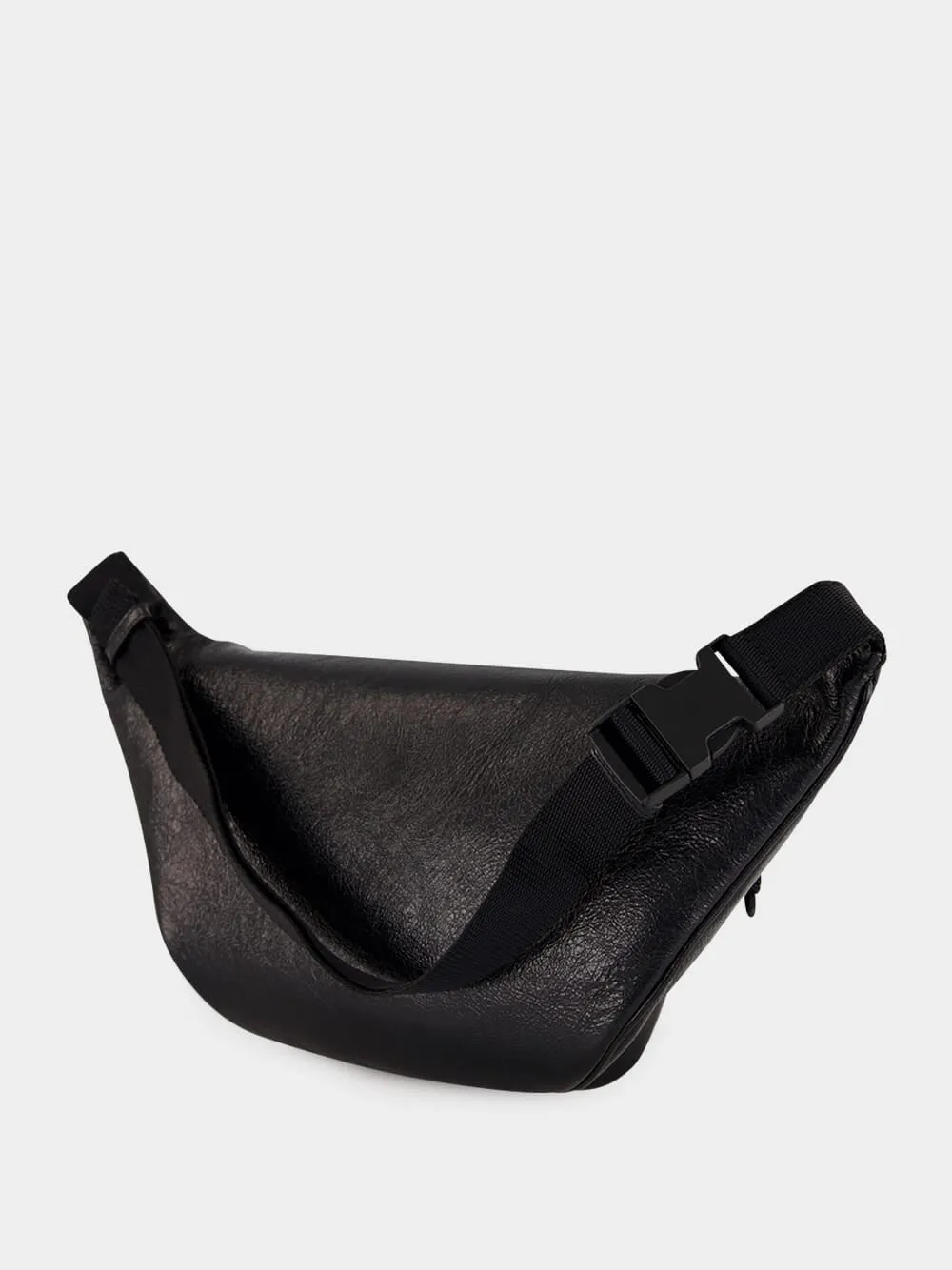 Black Explorer Leather Belt Bag sold by Fashion Clinic product image thumbnail 5