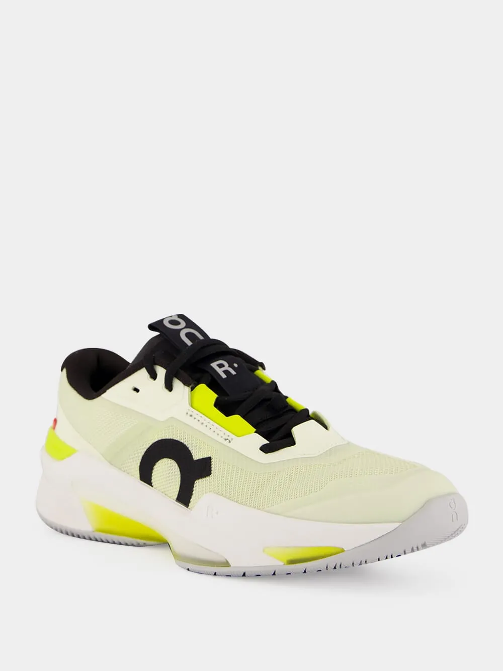 White and Yellow Roger Pro Fire Sneakers sold by Fashion Clinic product image thumbnail 2