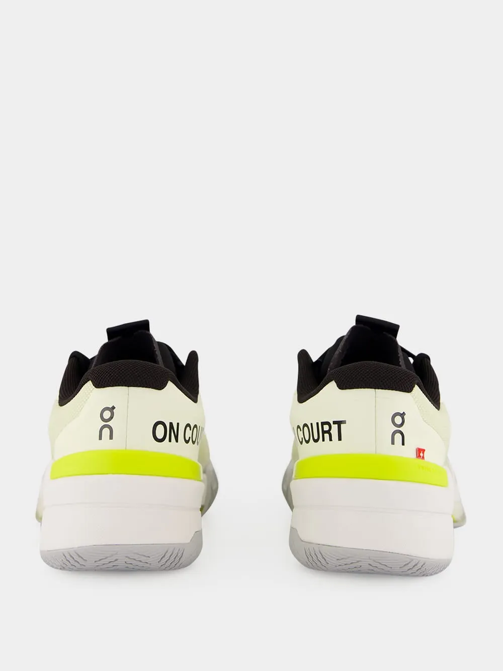 White and Yellow Roger Pro Fire Sneakers sold by Fashion Clinic product image thumbnail 5