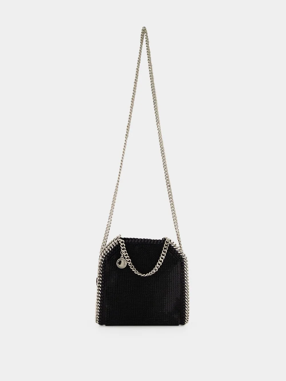 Black Falabella Beaded Tiny Tote sold by Fashion Clinic product image thumbnail 2