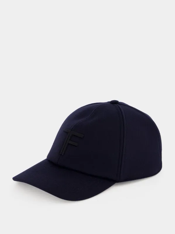Blue Cashmere Cap made by Tom Ford