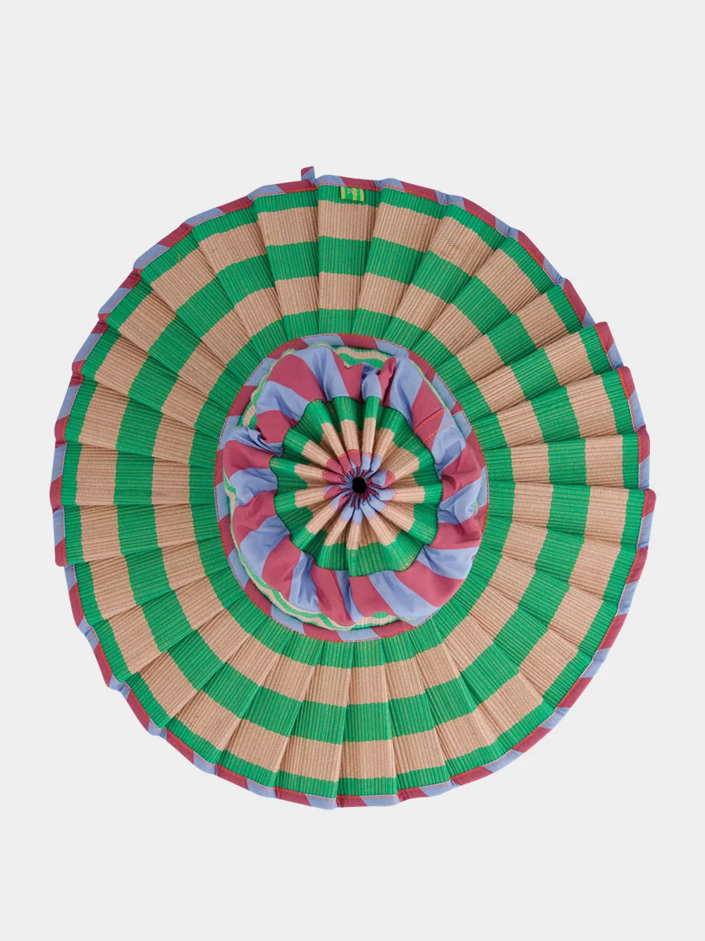 Stripe Spritz Luxe Capri Hat sold by Fashion Clinic product image thumbnail 4