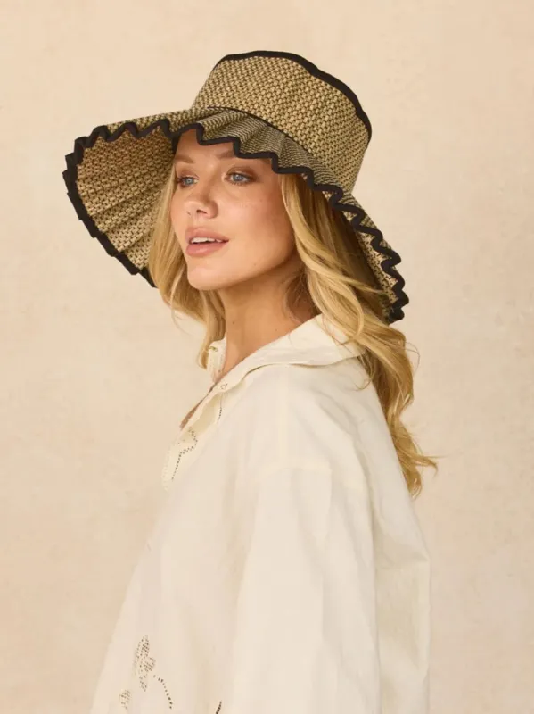 Heron Island Capri Hat made by Fashion Clinic