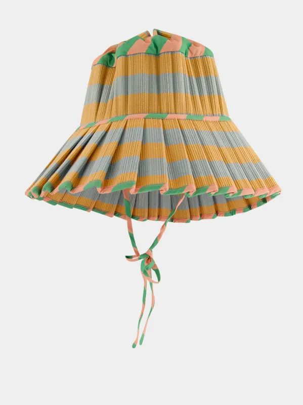 Sunset Samba Luxe Capri Hat made by Fashion Clinic