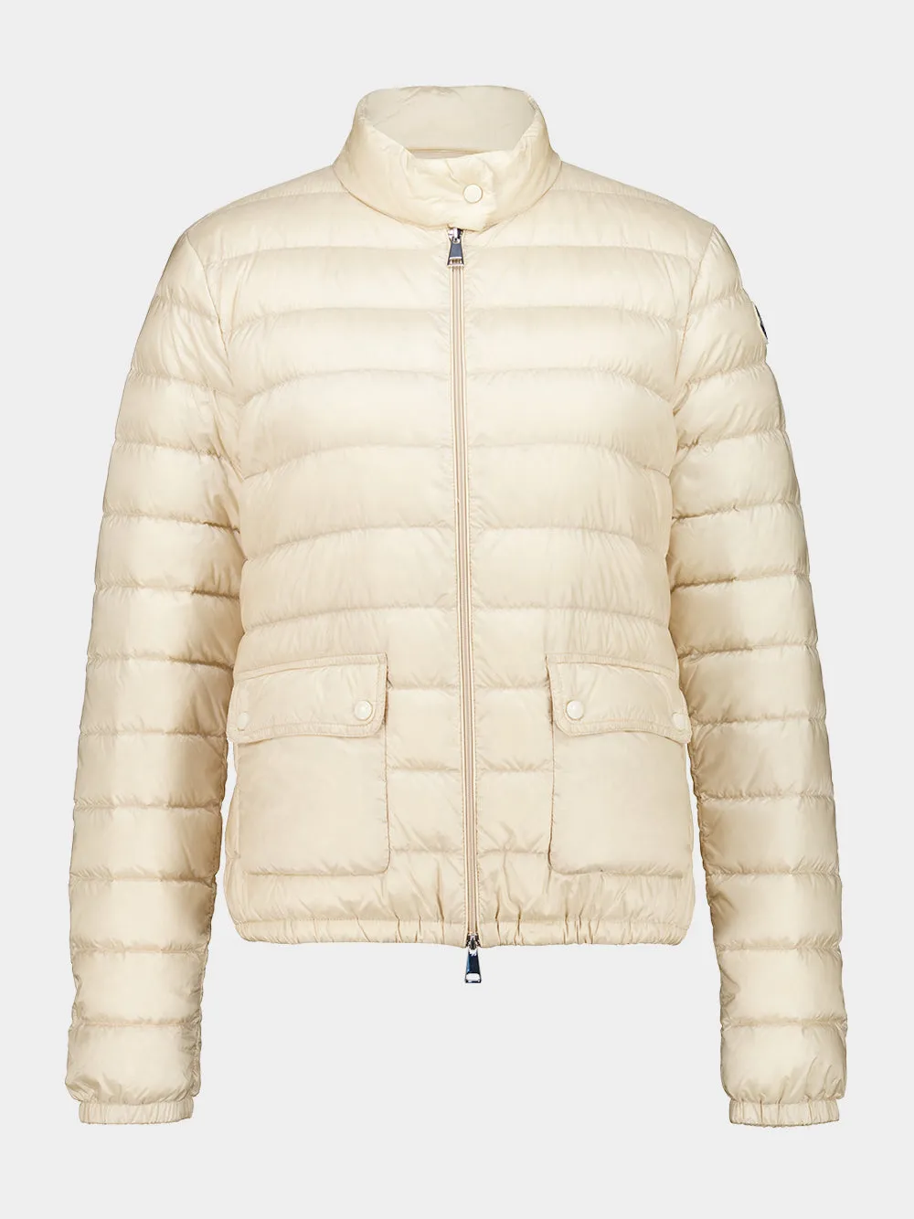 Light Beige Lans Short Down Jacket sold by Fashion Clinic product image thumbnail 2