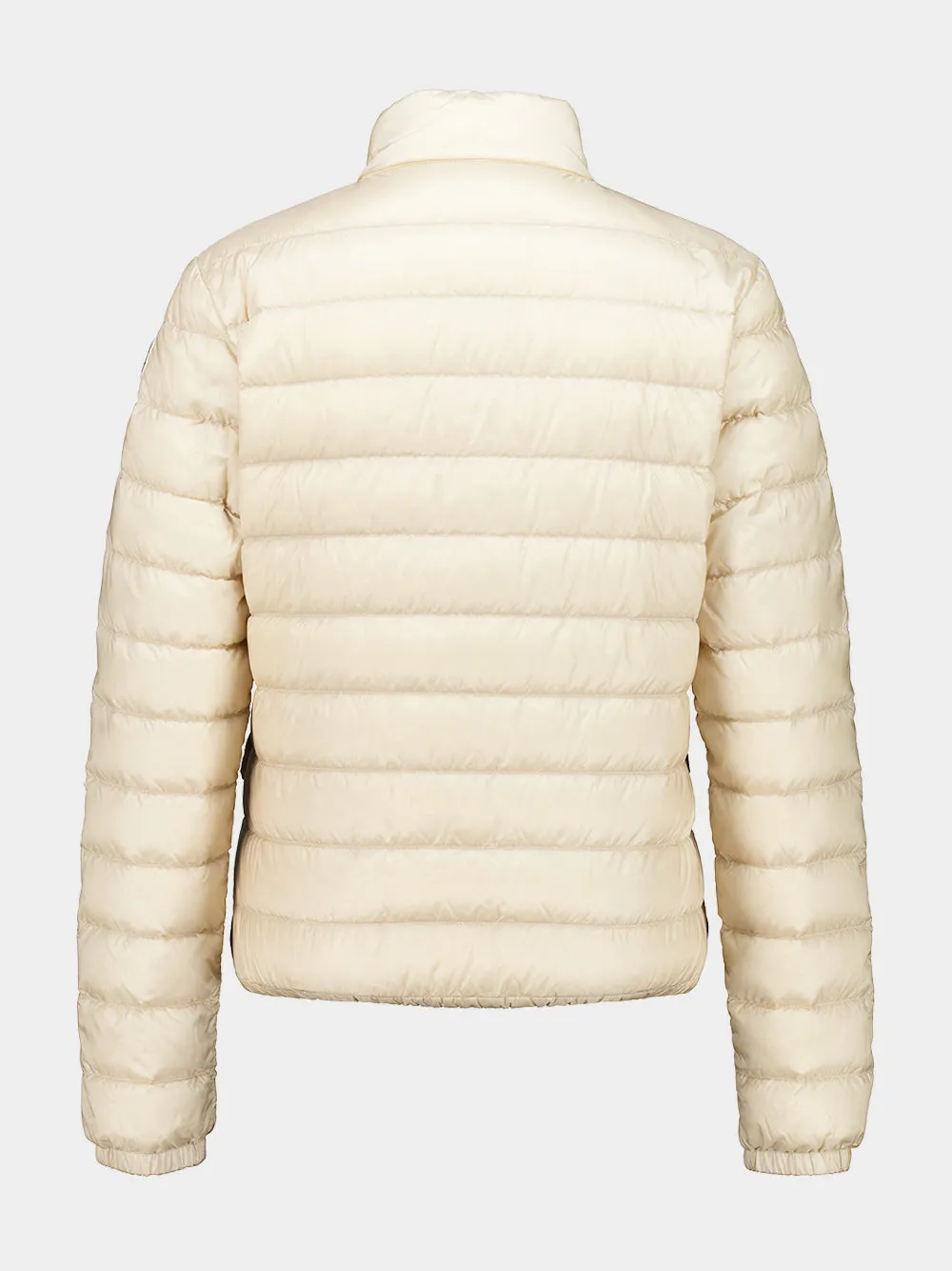 Light Beige Lans Short Down Jacket sold by Fashion Clinic product image thumbnail 4