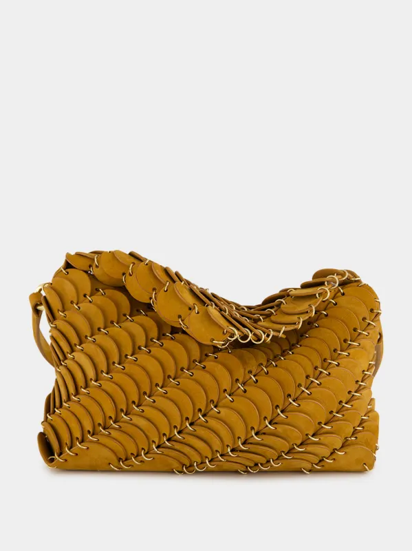 Camel Leather Shoulder Bag made by Rabanne